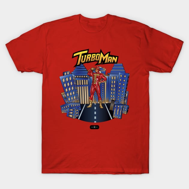 Turboman T-Shirt by deenallydesigns